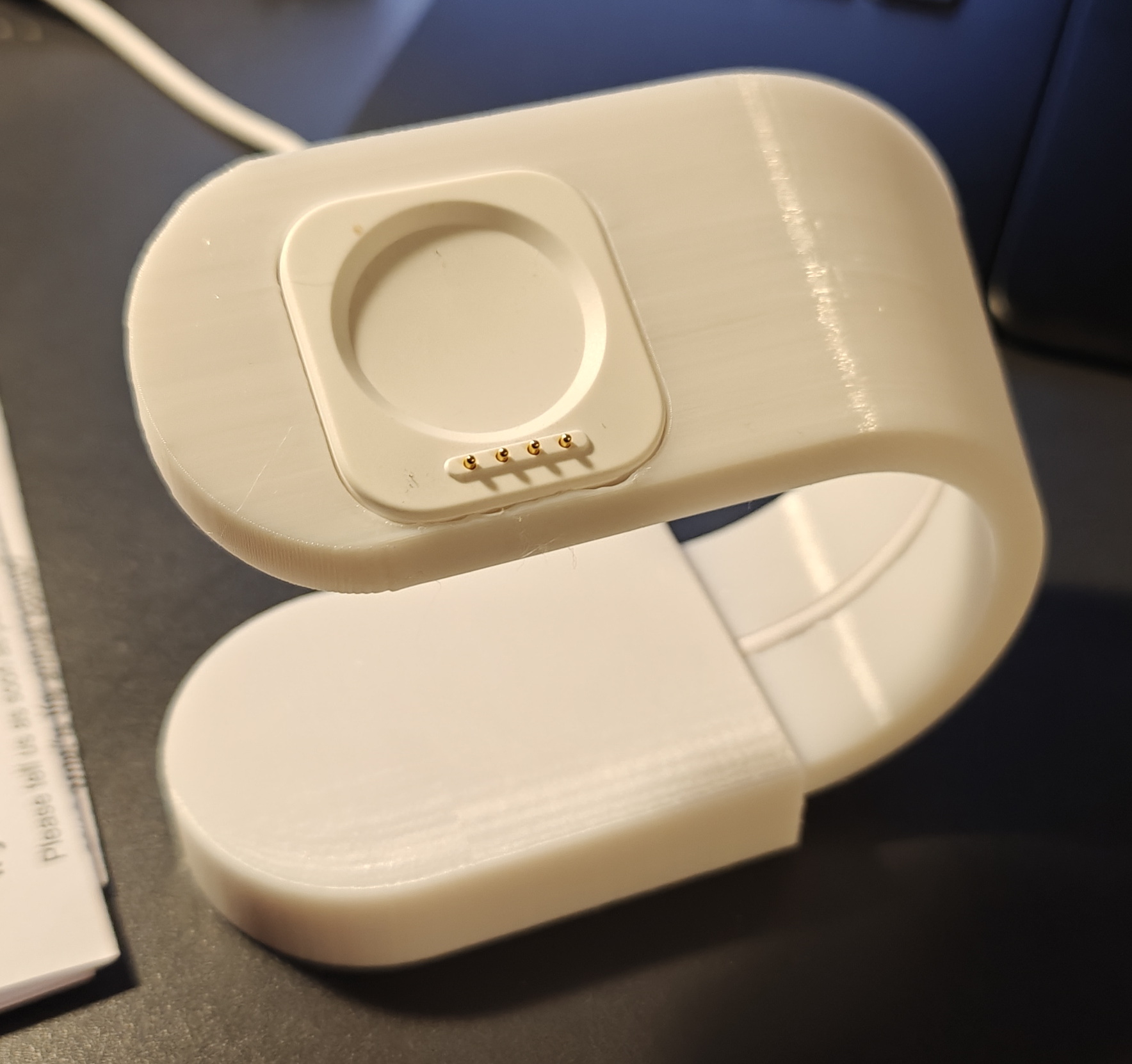 Oneplus Watch 3 charging stand 3D model thumbnail