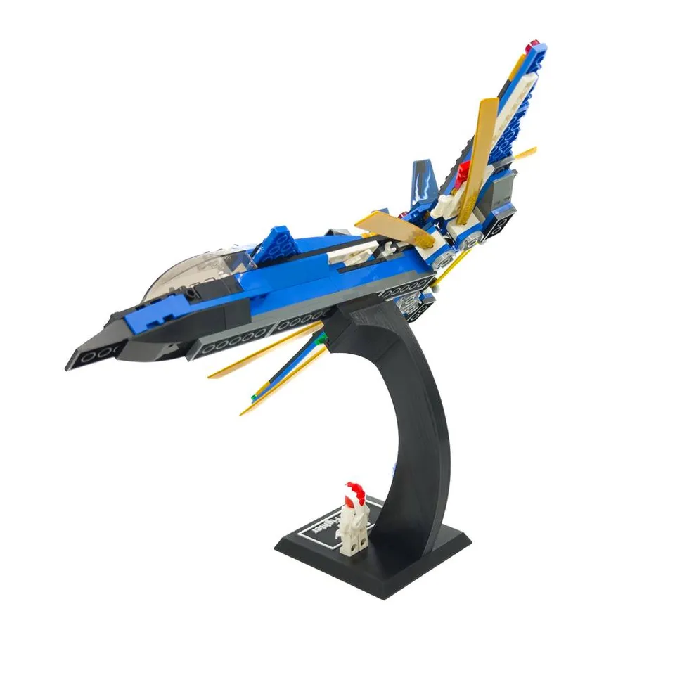 Display Stand for LEGO Ninjago Jets 71770, 9442, 71704, 70721 by