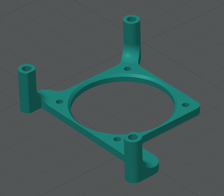 E3NG MKS Pi with heat sink fan mount