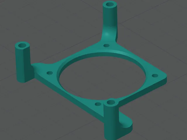 E3NG MKS Pi with heat sink fan mount