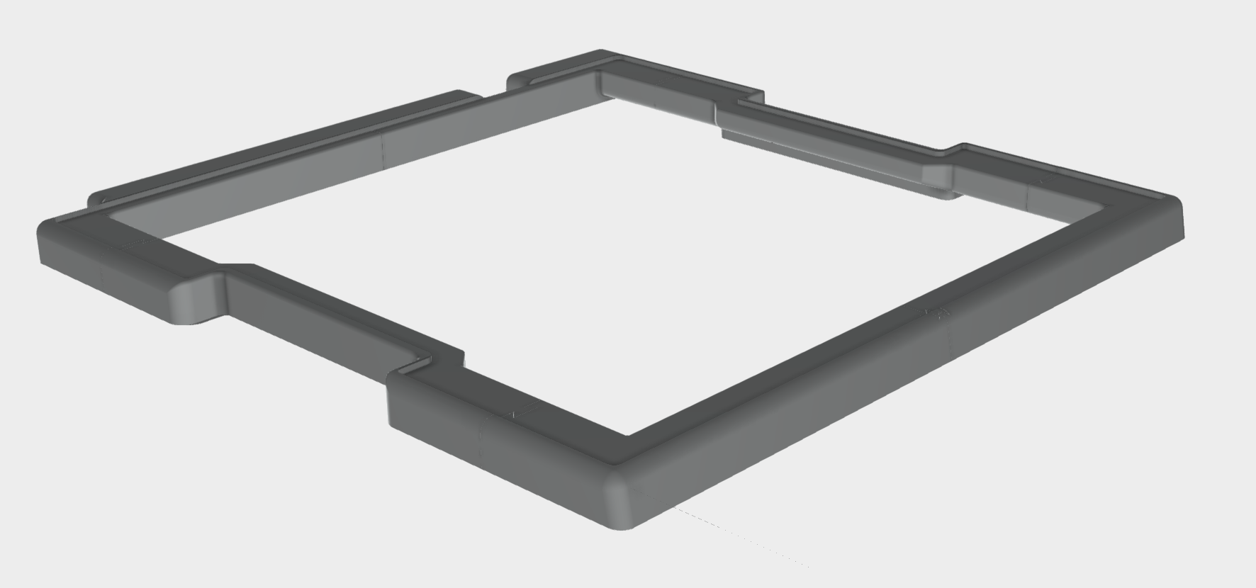 Qidi Plus 4 Riser, Print friendly version with slanted front to match machine's lines