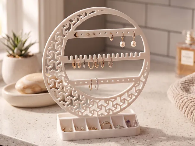 Crescent Moon Jewelry Organizer