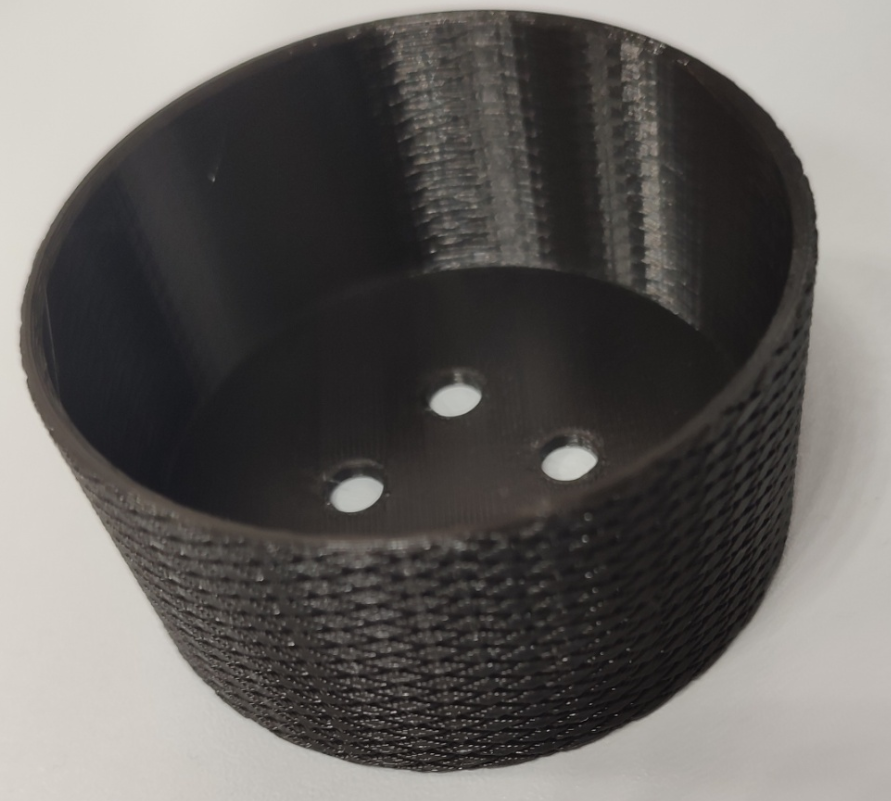 Knurled vase