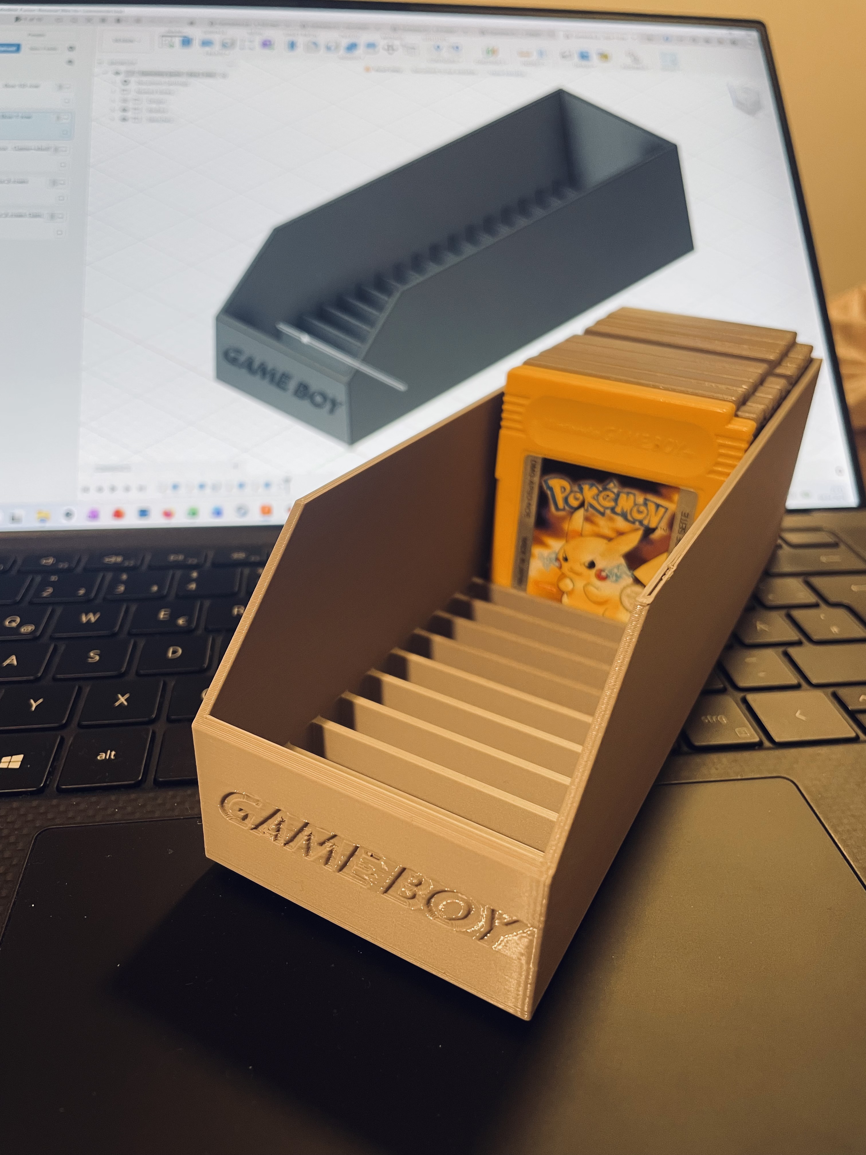 Gameboy Game Boxes 3D model