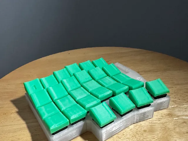 Ergonomic Choc V1 Keycaps