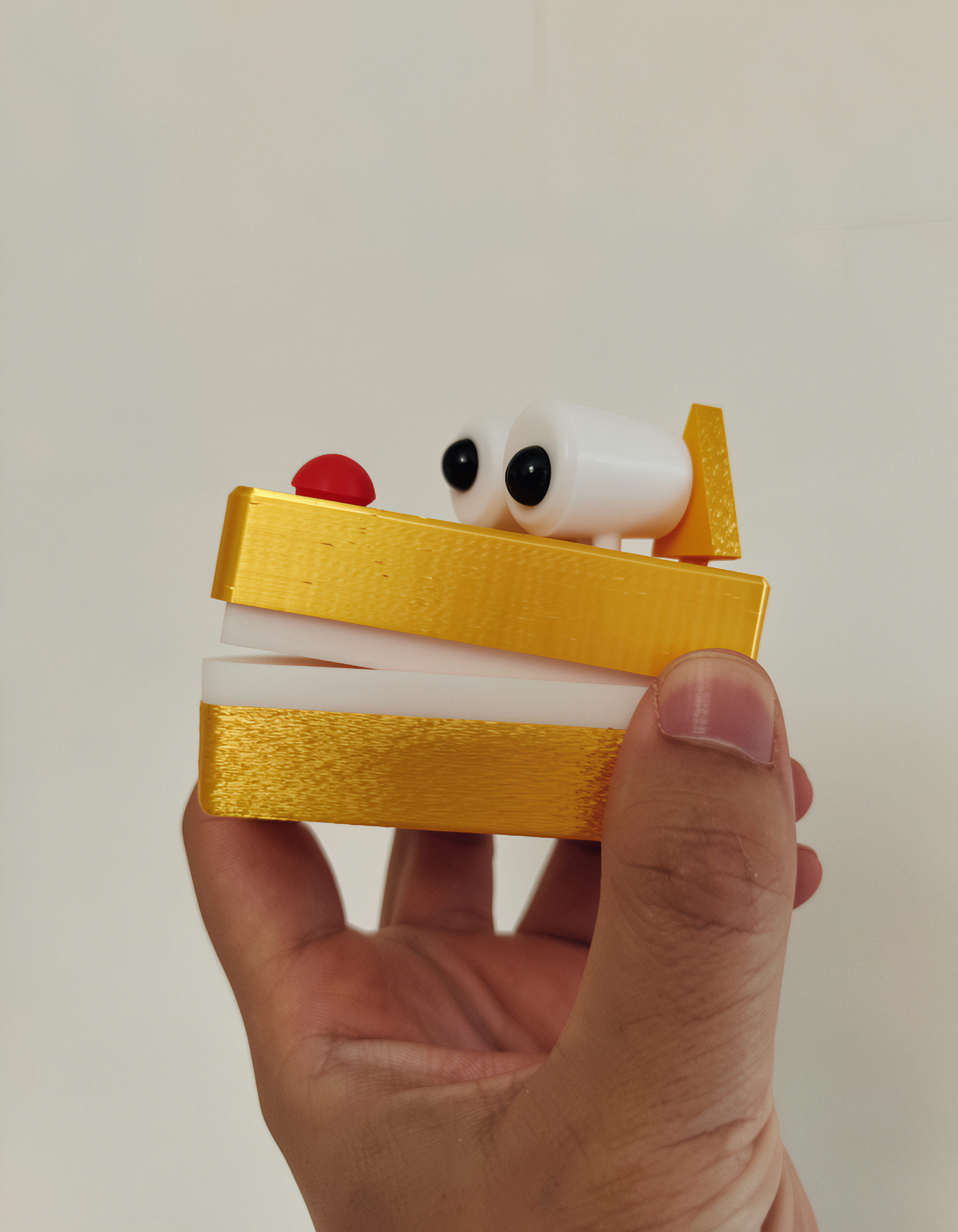 Cake Puppy Gift Box: One bite each, but watch out—it’s a total tooth-cracker! 3D model