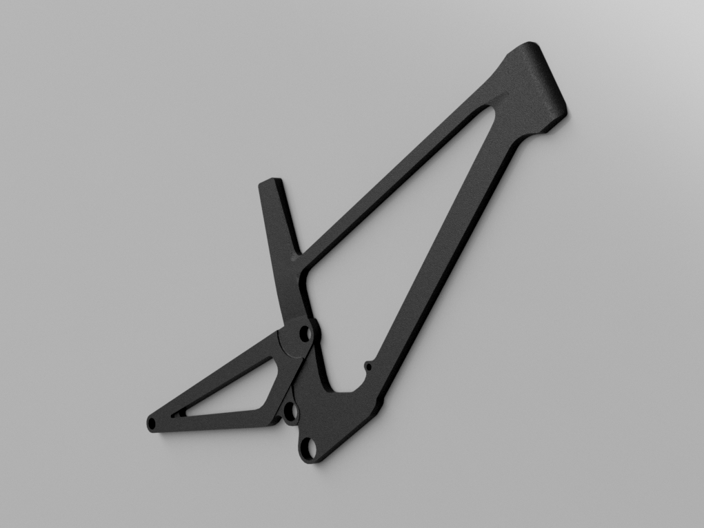 MTB Wall Art Forbidden Druid V1 Frame