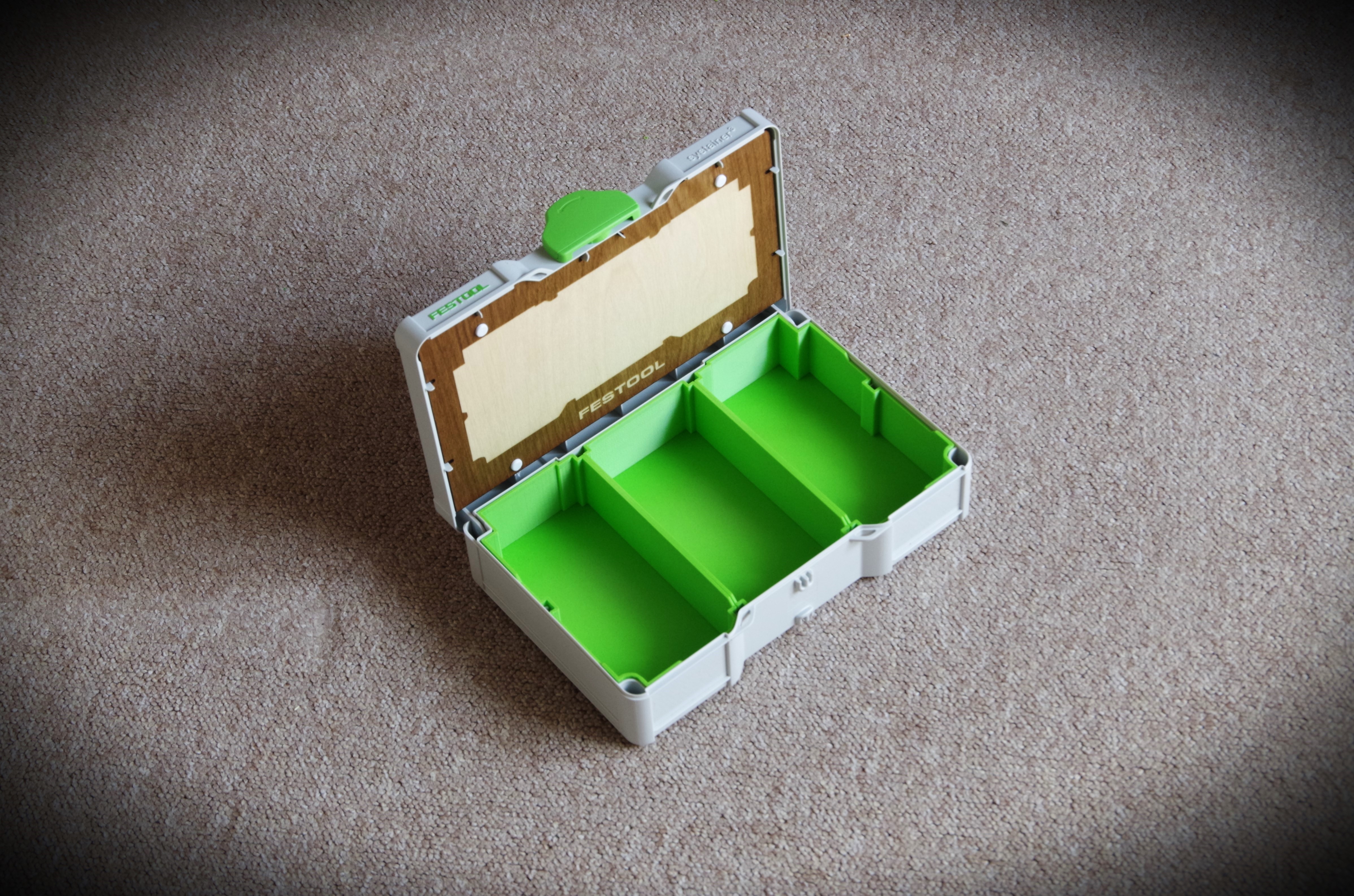 Tanos / Festool - Complete Systainer Insert for SYS3 S 76 / T-LOC SYS MINI 1 TL