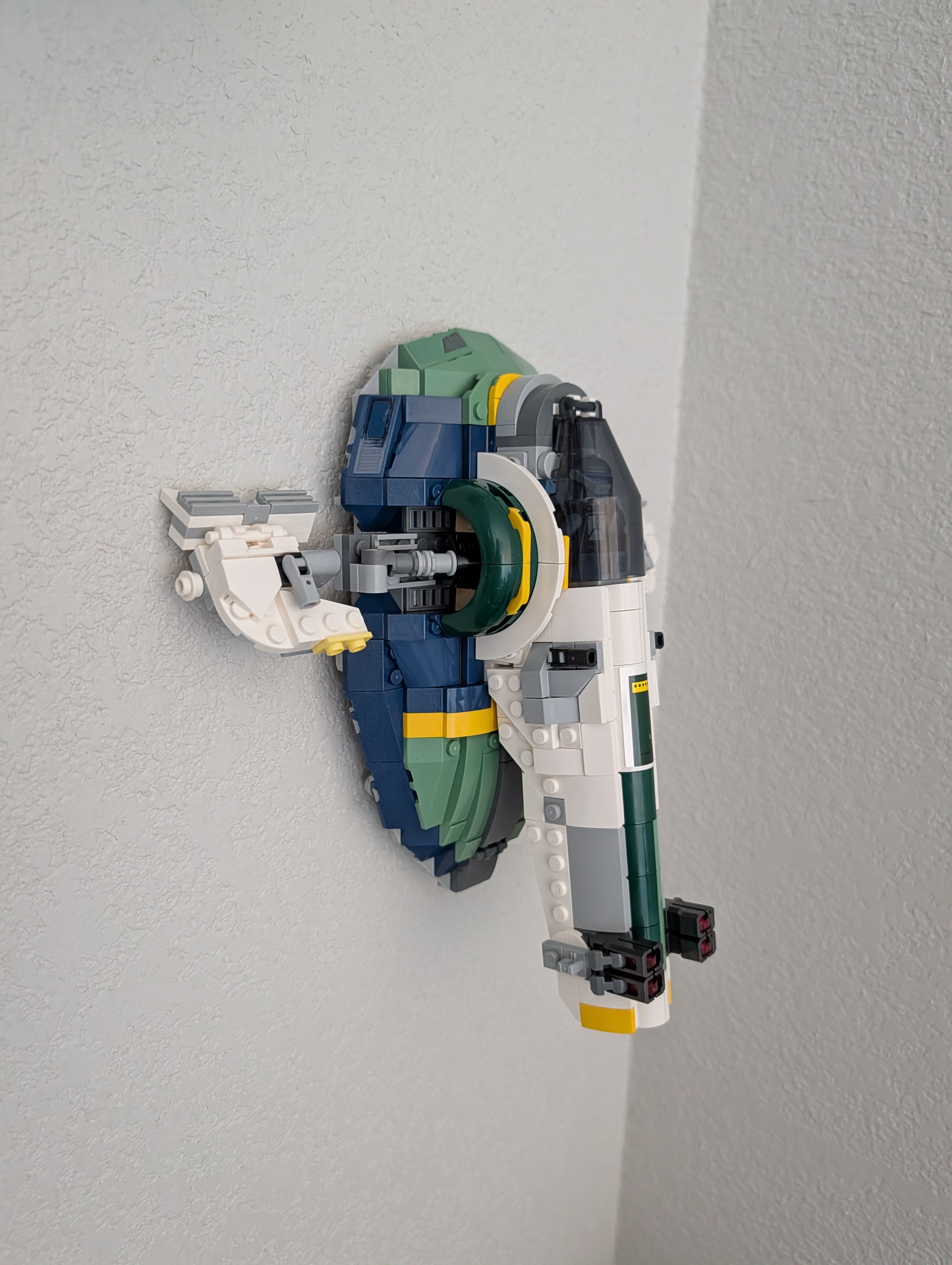 Lego Fett Starship Wall Hook (75312, 75433)
