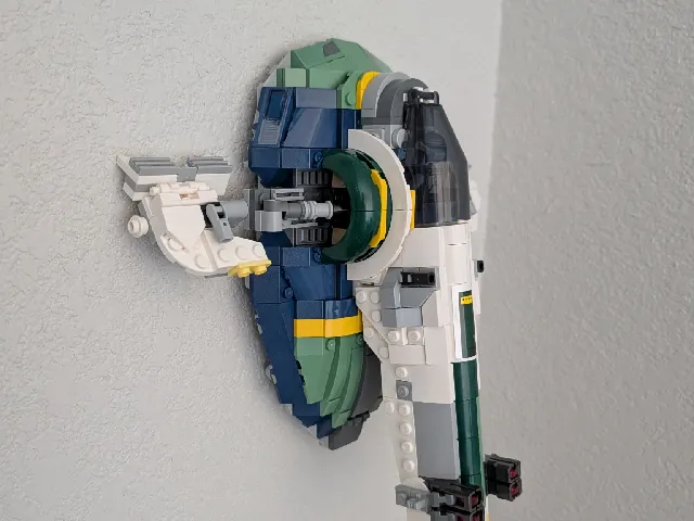 Lego Fett Starship Wall Hook (75312, 75433)