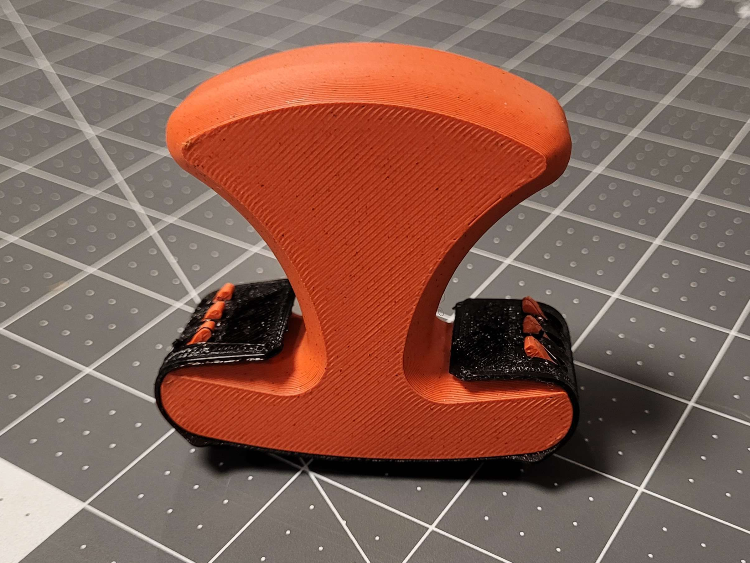 Miniatura 5 do modelo 3D Customizable Rocking Rubber Stamp with Interchangeable Pattern
