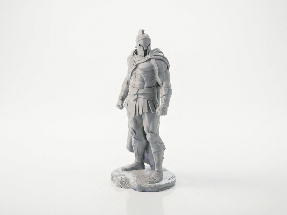 Muscular Gladiator Figurine Fantasy 3D Printable