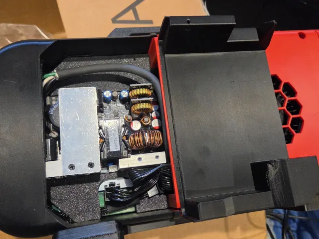 BC-250 "Pitman" Case with larger PSU / Power Relocation