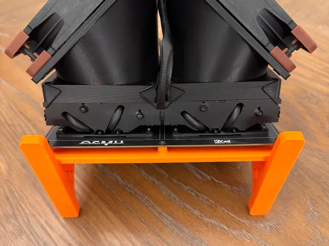90mm to 120 fan adapter for Bitaxe NerdOCTaxe bitcoin miner