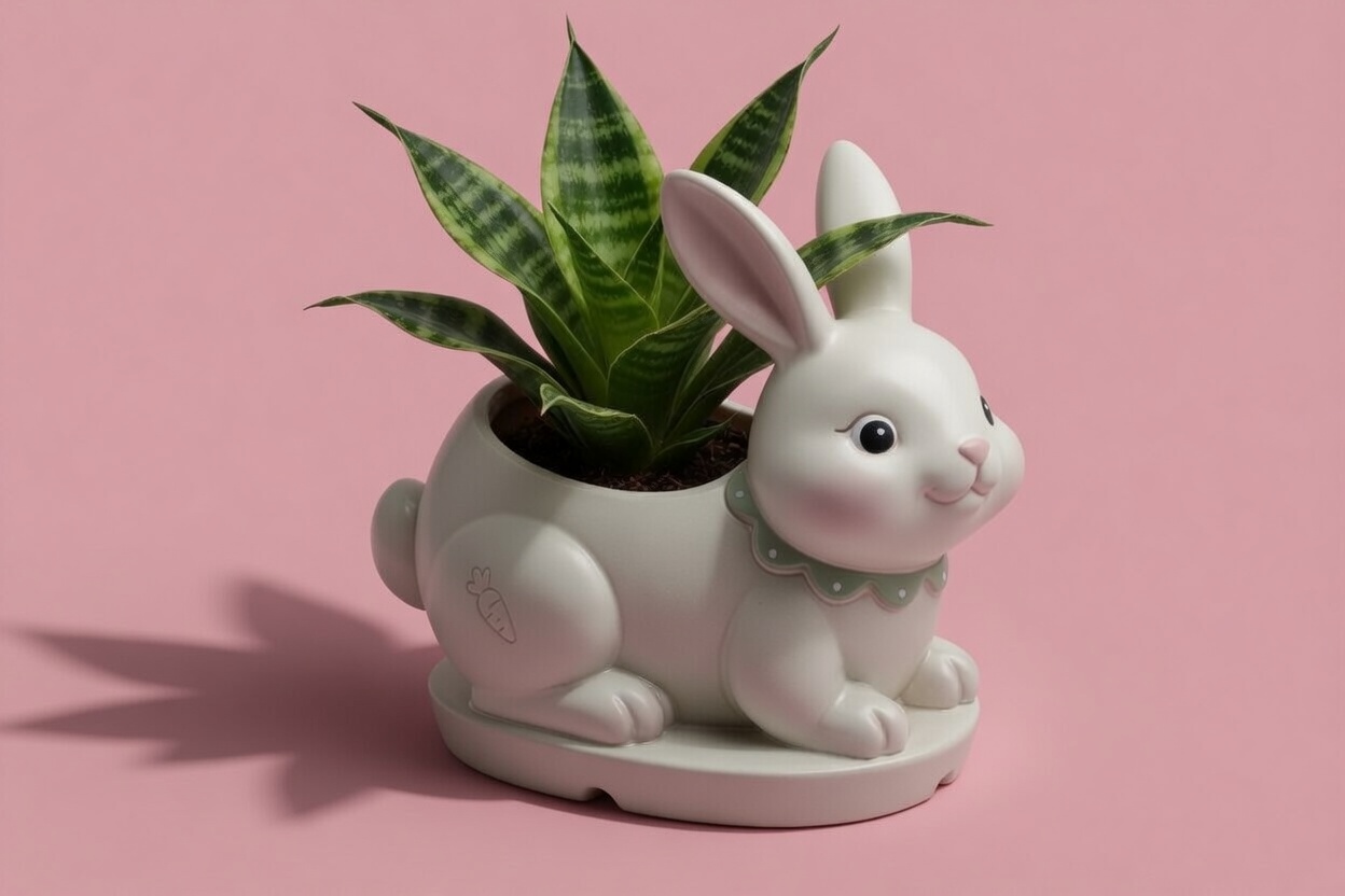 Cute Bunny Planter