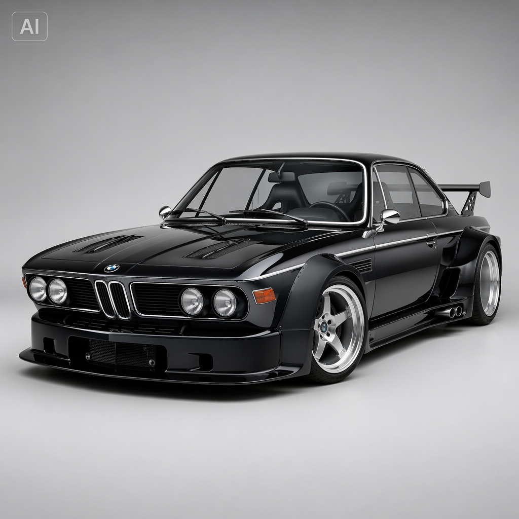 BMW E9 Coupè widebody Drift