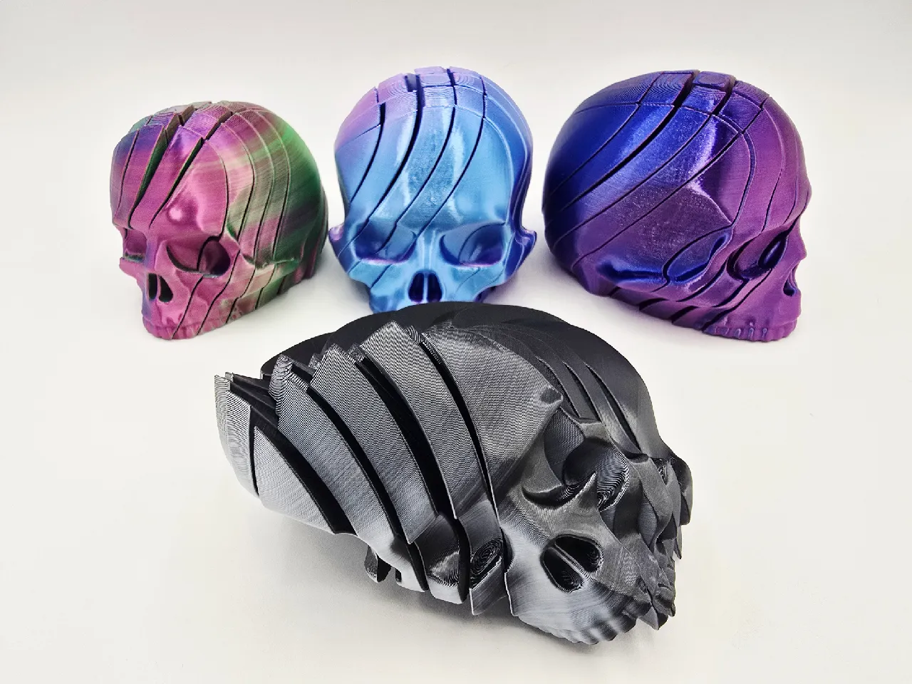 Branded Slime Skull Fidget by FilliFuu | Download free STL model