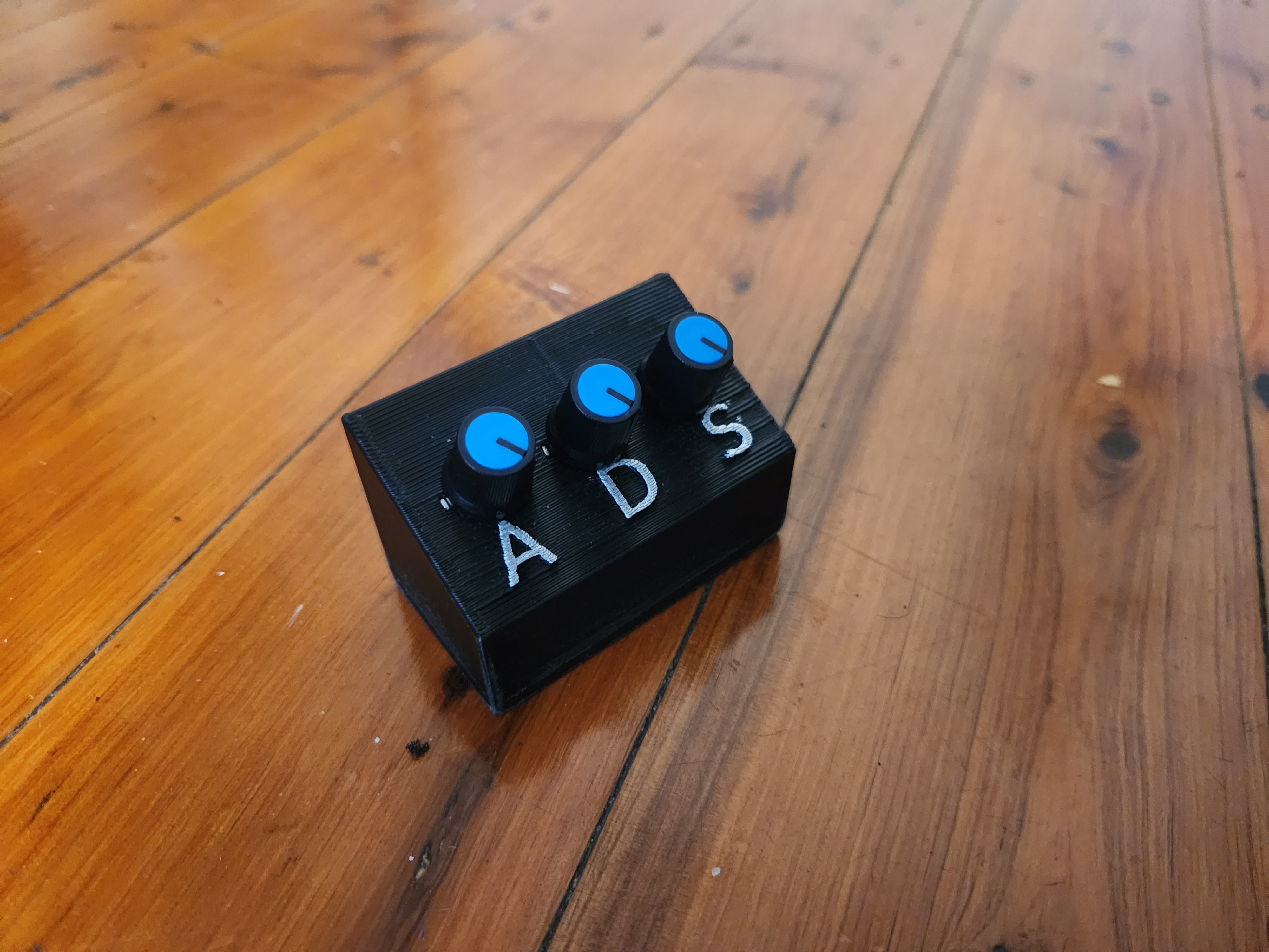 Deej Volume Mixer Enclosure - Three Knobs 3D model