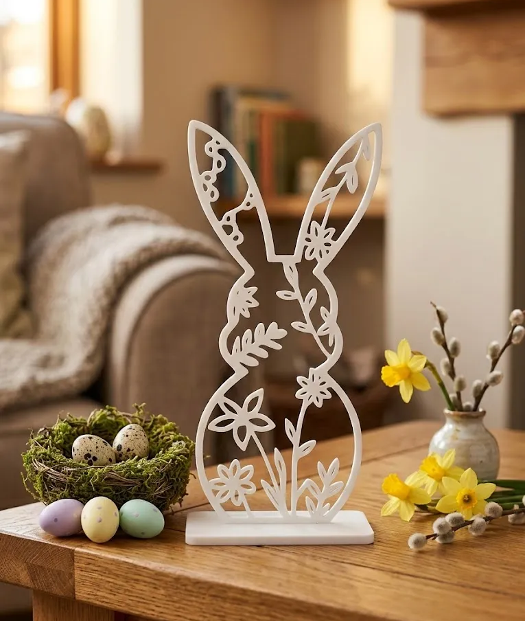 Easter bunny home decoration.