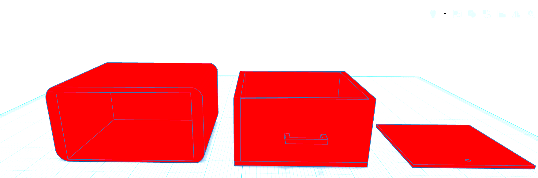Drawer with a secret compartment (you will need to scale the model)