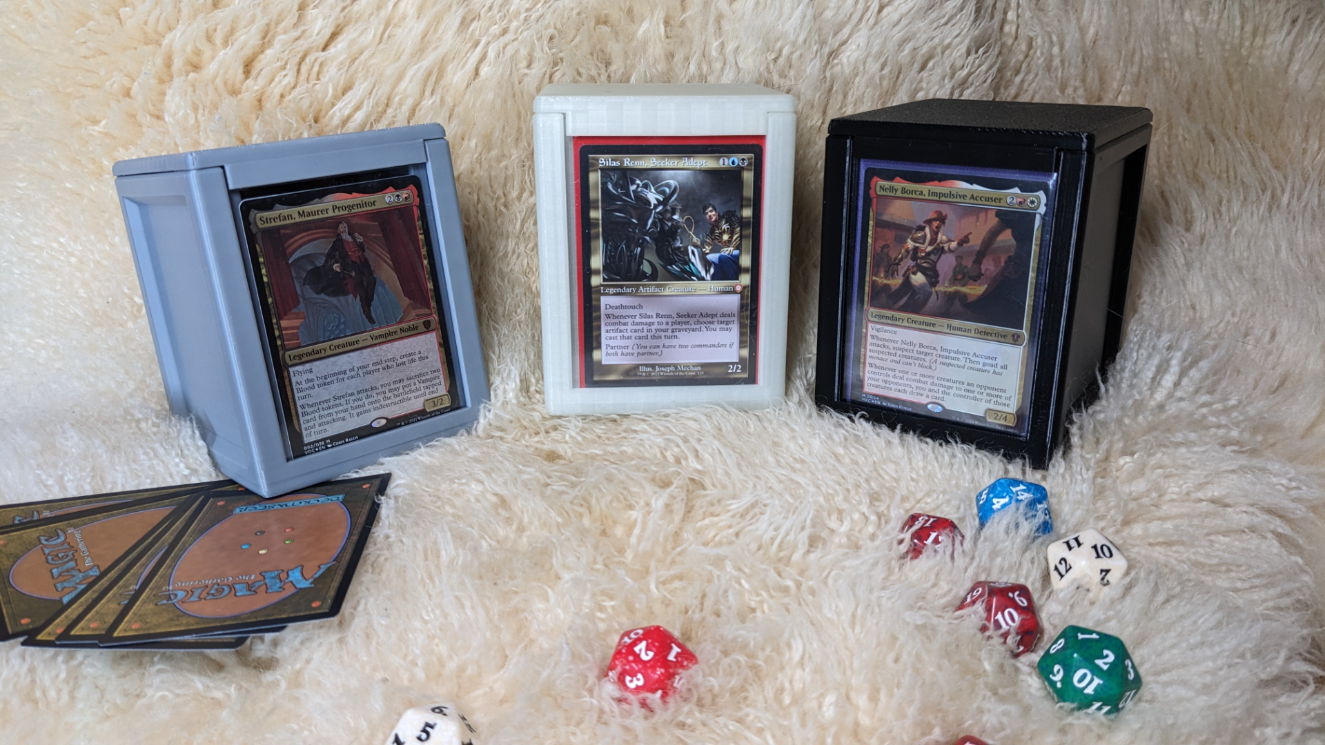 MTG Commander Display Deck Box Magic The Gathering — thumbnail 11