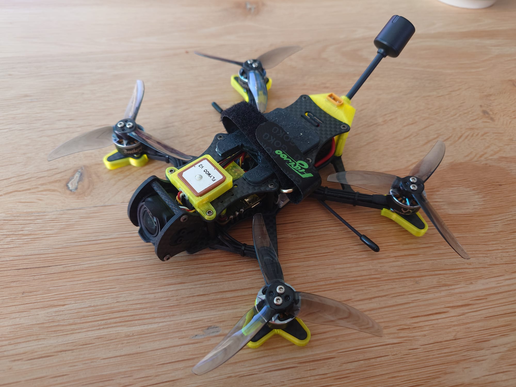Flywoo M10 mini v3 GPS mount for AOS 3.5 quadcopter