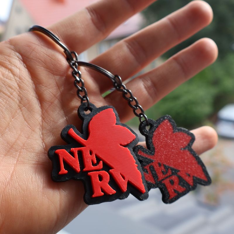 限定 NERV キーホルダー PROJECT EVANGELION レア 未使用 NERV Keychain Neon Genesis Evangelion by Drak | Download free STL