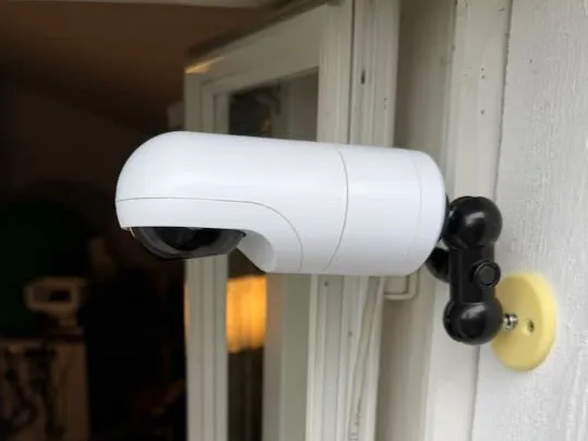 very simple wall mount for camera gear