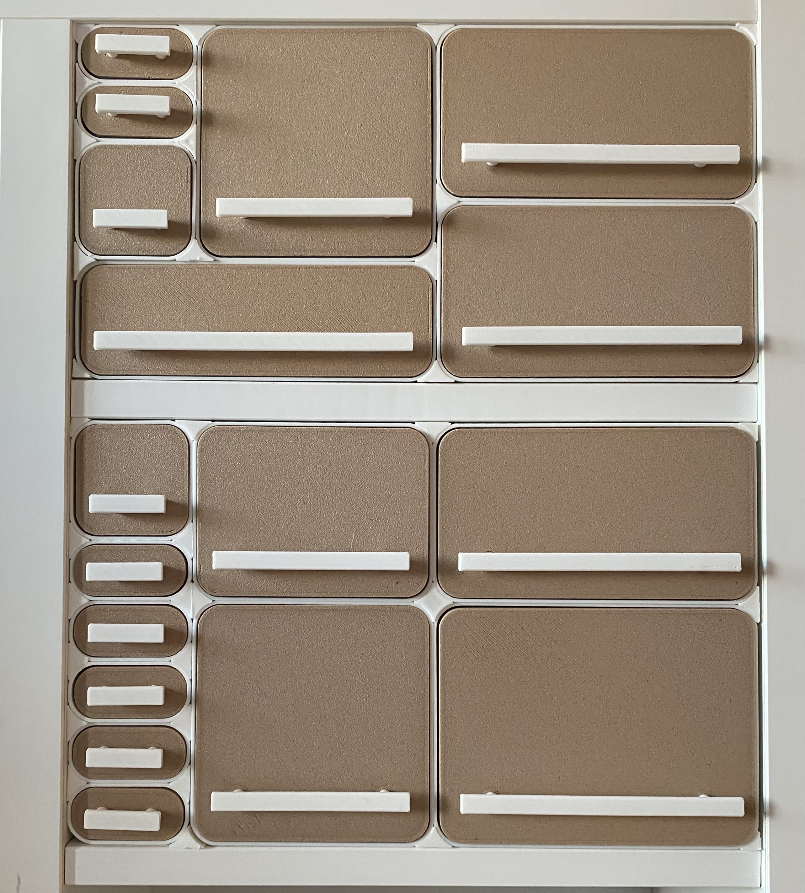 Miniatura 2 do modelo 3D Drawer parametric stackable