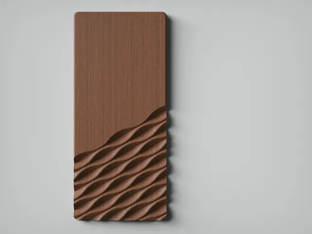 Wave Art Wall Panel
