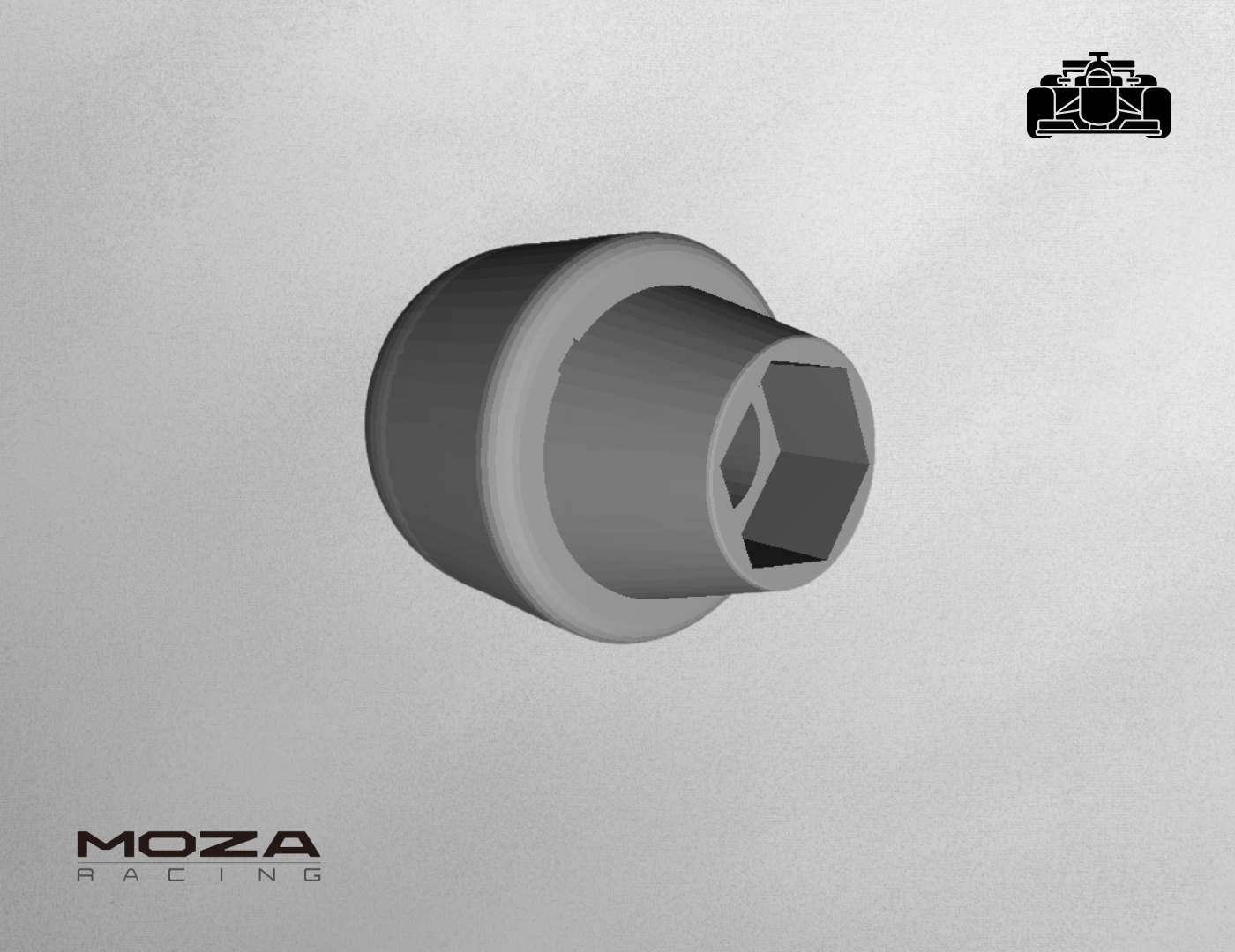 MOZA Egg-Shaped Shifter Knob for SGP Sequential Shifter