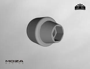 MOZA Egg-Shaped Shifter Knob for SGP Sequential Shifter