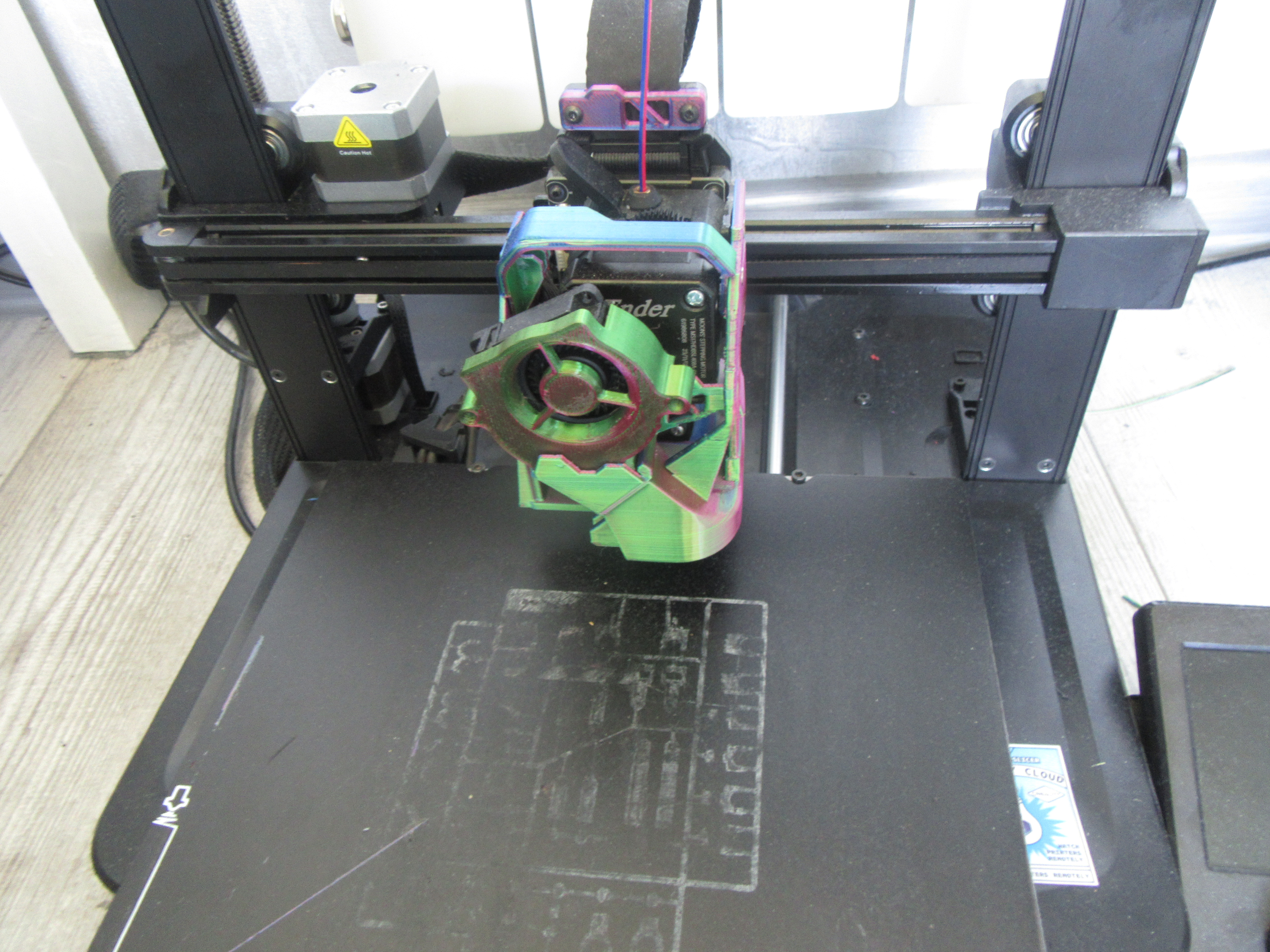 strongest cover Ender 3 V3 SE Single 5015 Fan