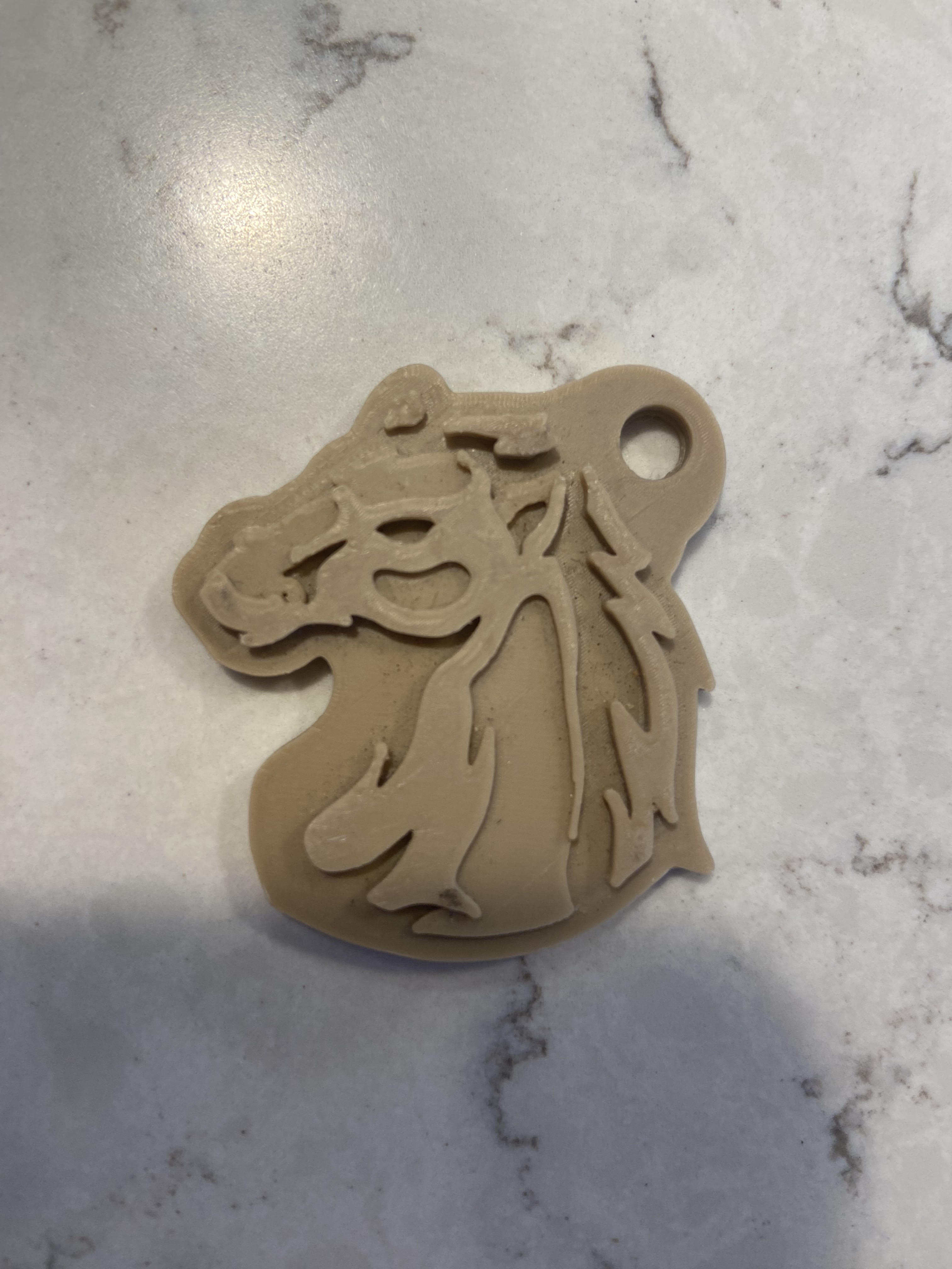 Mustang keychain