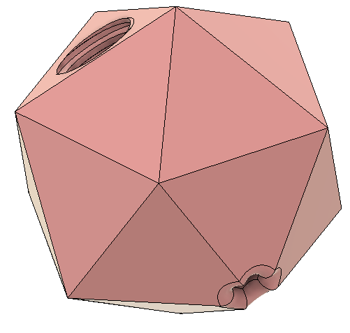 Food Toy Dodecahedron