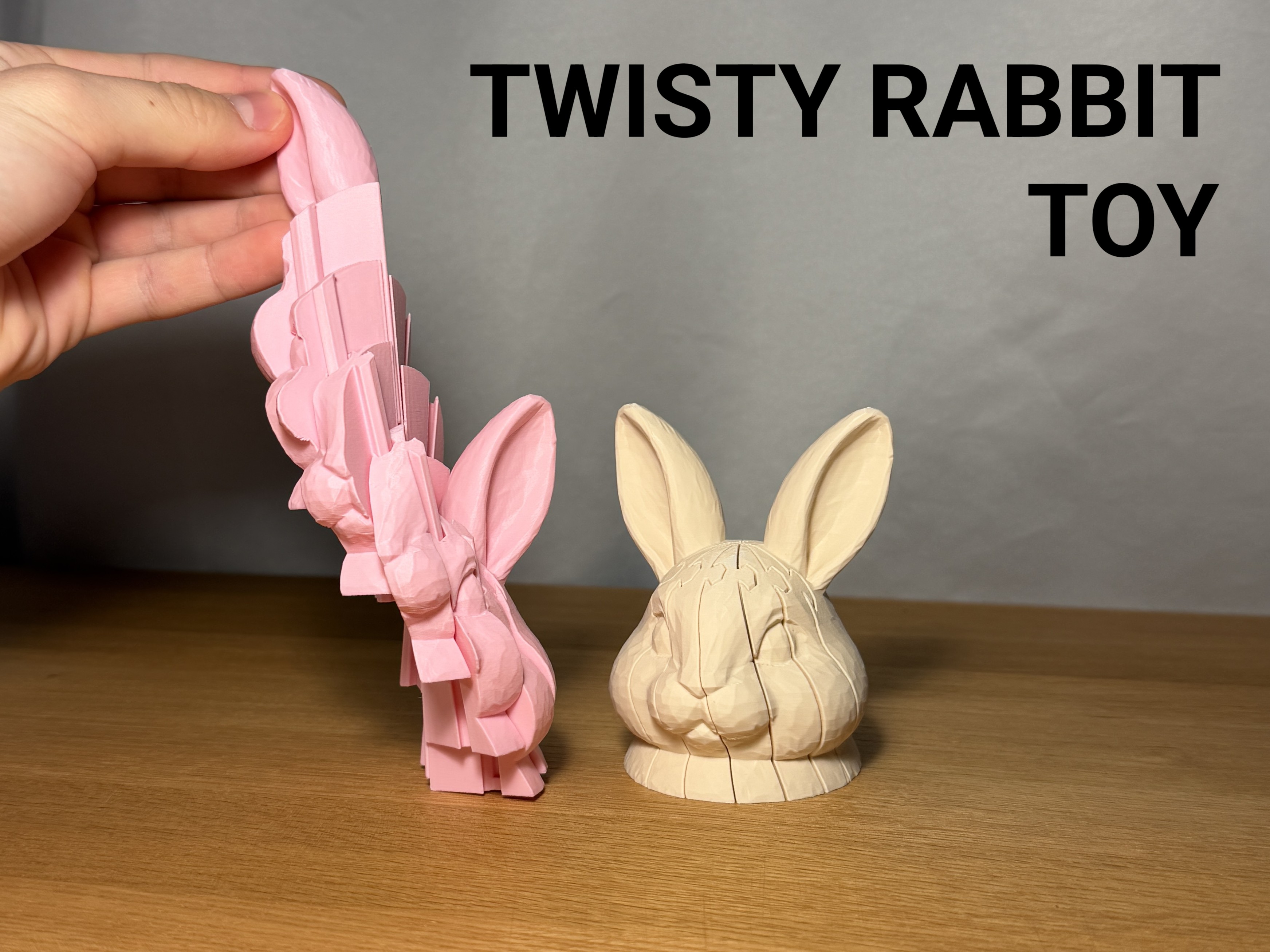 Twisty Easter Rabbit Fidget Toy