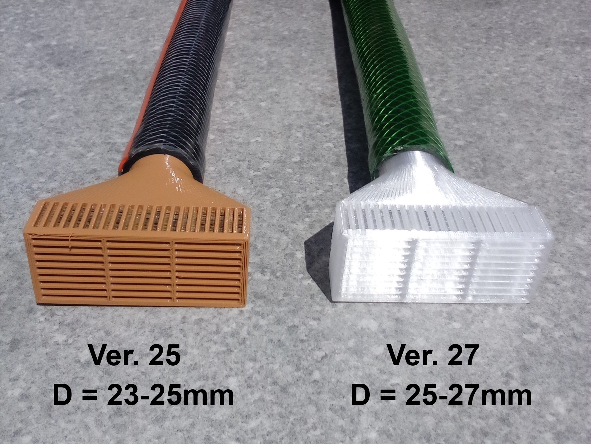 Suction basket (filter) for 1 inch garden hose