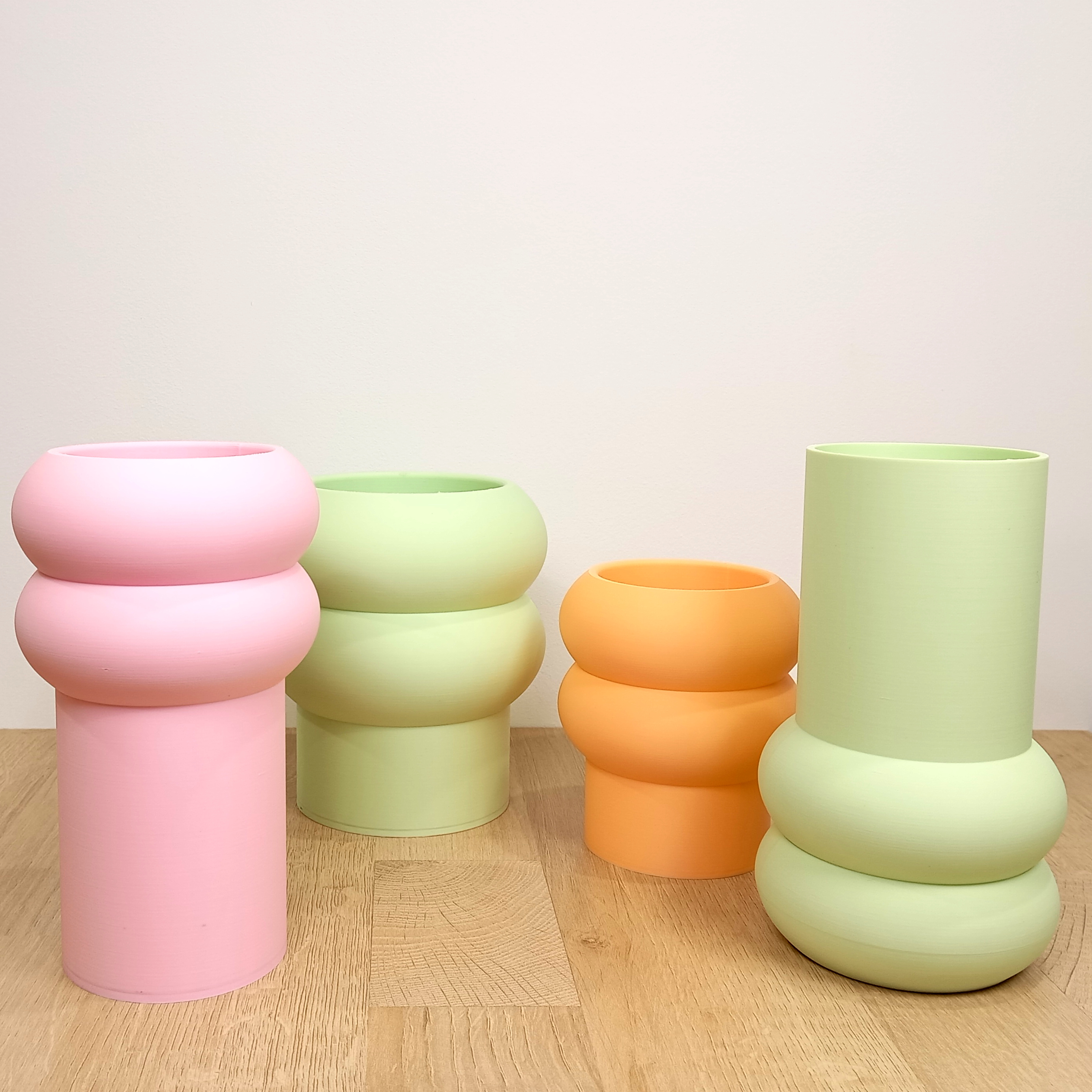 Vases "Bipode" (x5)