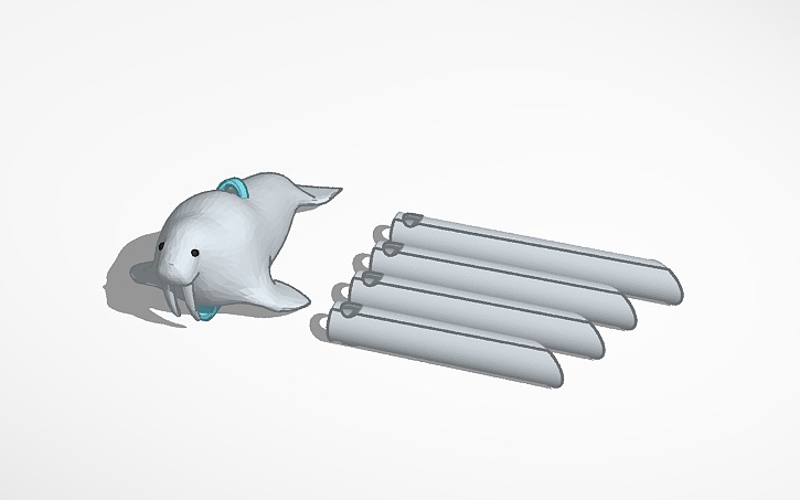 walrus wind chime