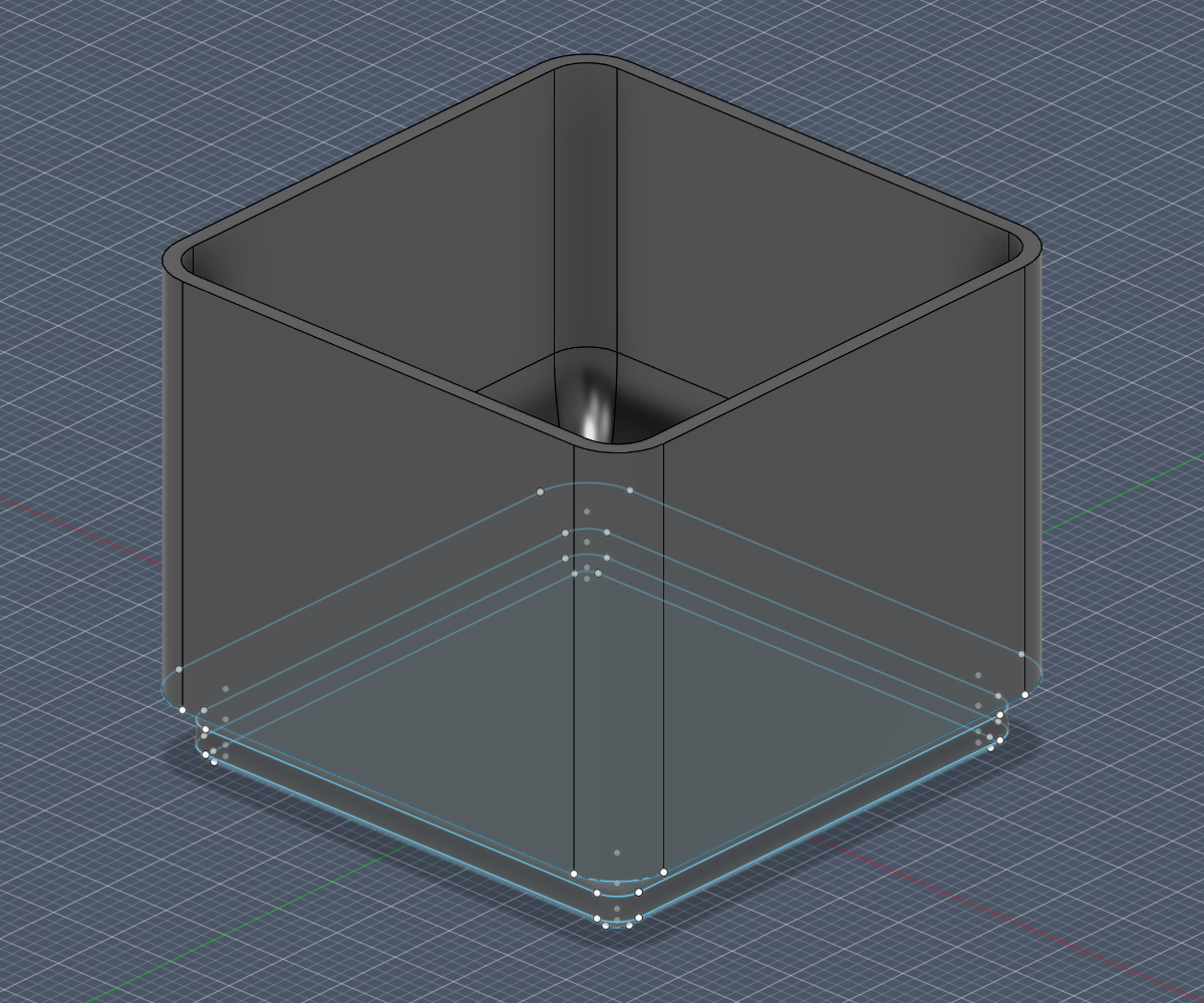 Gridfinity 1×1 Bin — Magnet Holes + Finger Scoop | Small Parts Organizer, No Supports