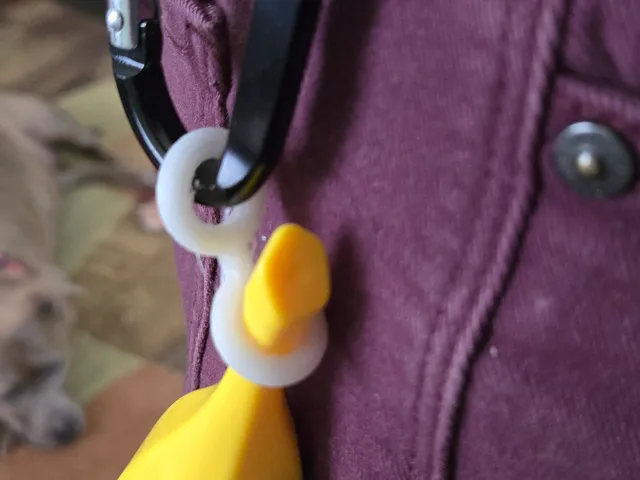 Banana Phone Carabiner Adapter