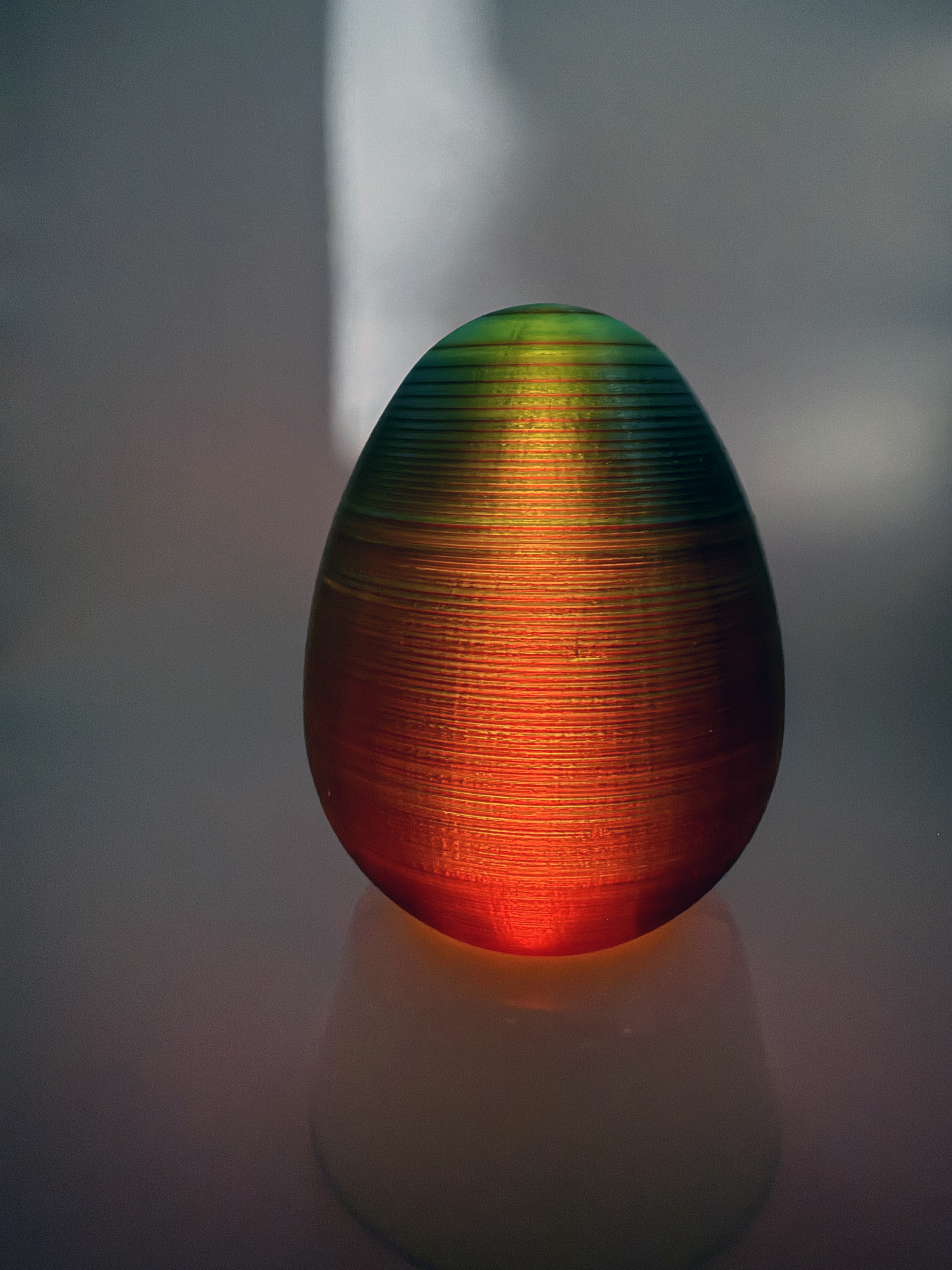 Gradient Tea Light Egg - Customize Yours with Gradient Chef 3D model