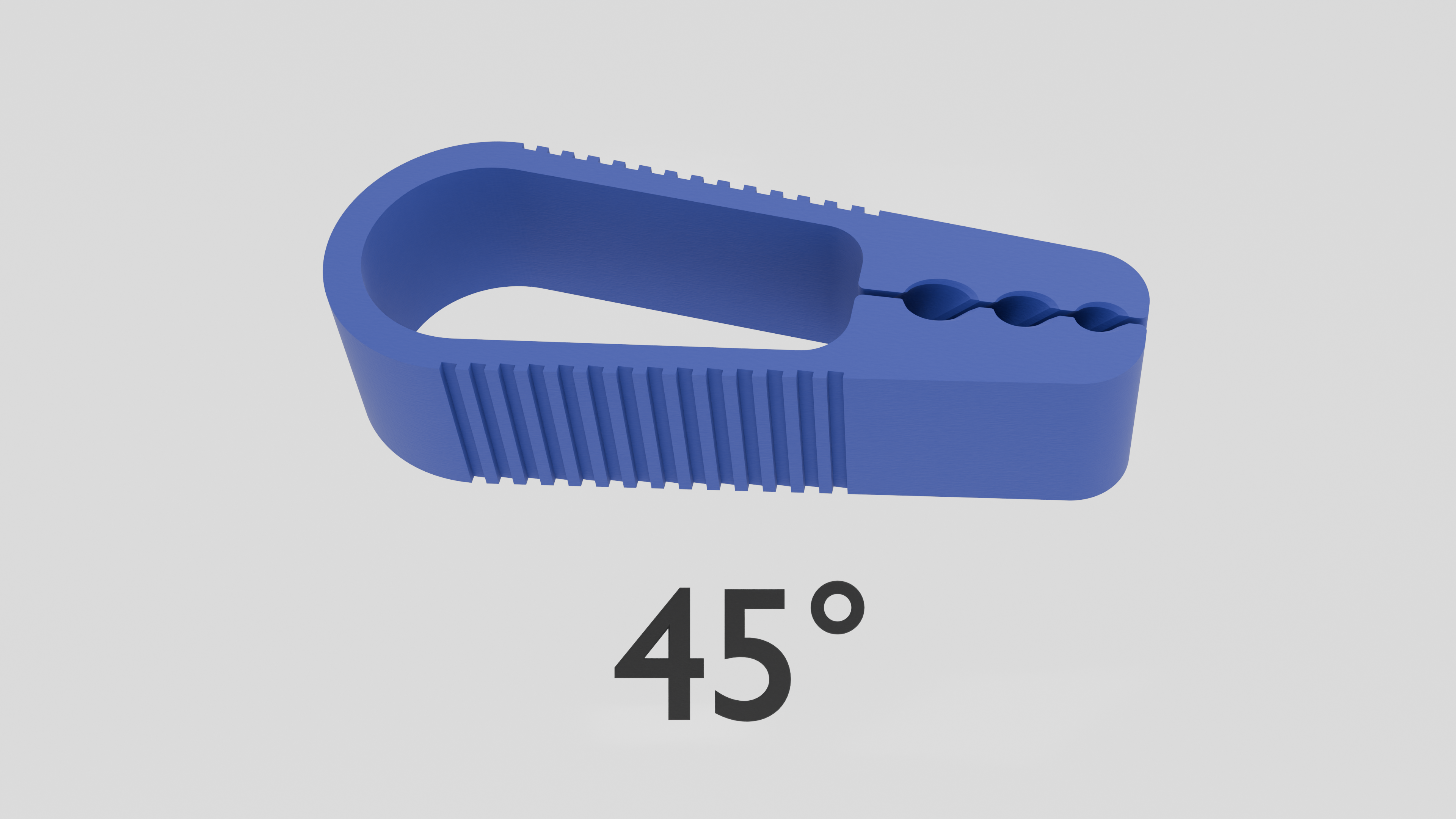 45° Nail Holder / Finger Saver