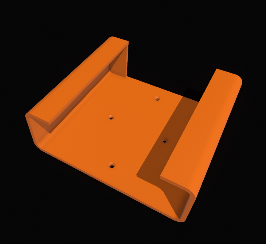 Steinberg UR22 MK II microphone amplifier bracket under desk mount