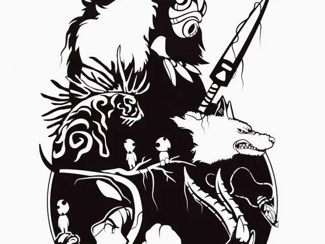 Princes Mononoke tile 20x20x0.45cm