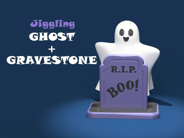 Jiggling Ghost & Gravestone | Halloween 2027