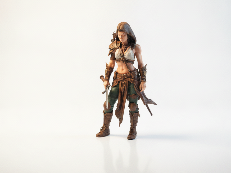 Bounty Huntress Figurine Miscellaneous 3D Printable