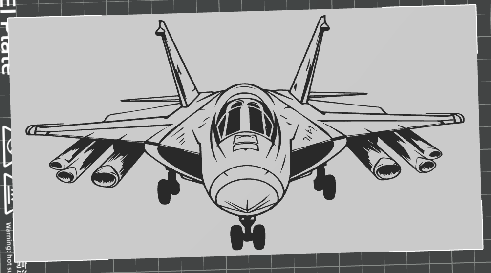 Generic Jet 7  Wall art