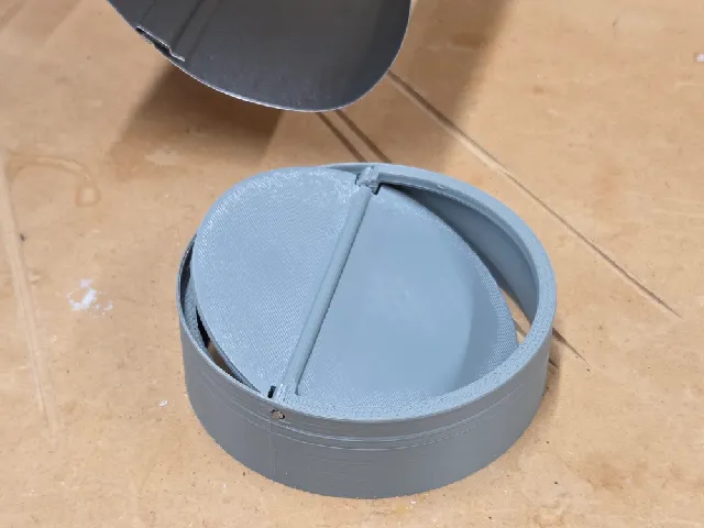 Inline backdraft protector