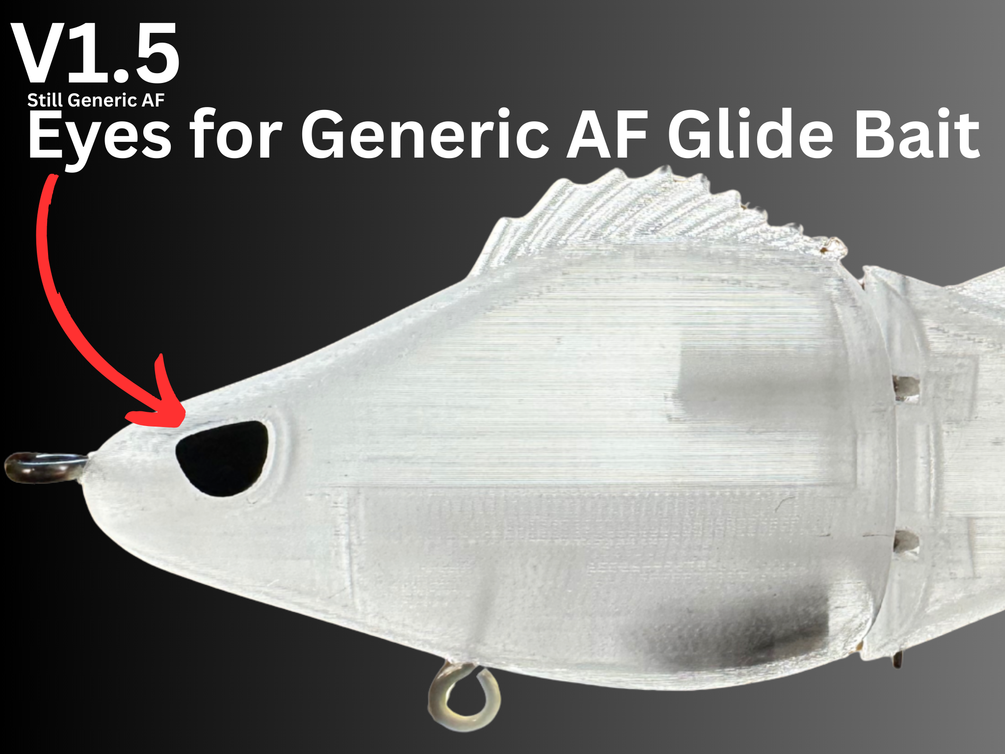 Eyes For V1.5 Generic AF Glide Bait
